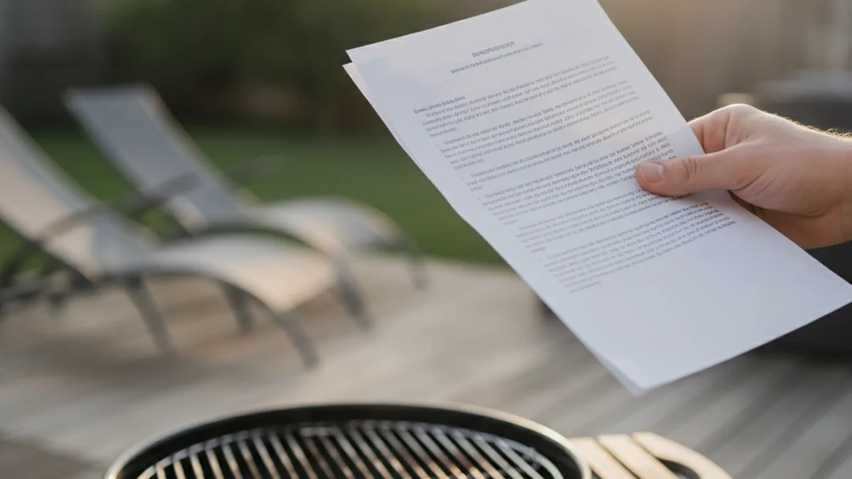 Barbecue et réglementation : comment griller sans mauvaise surprise ?
