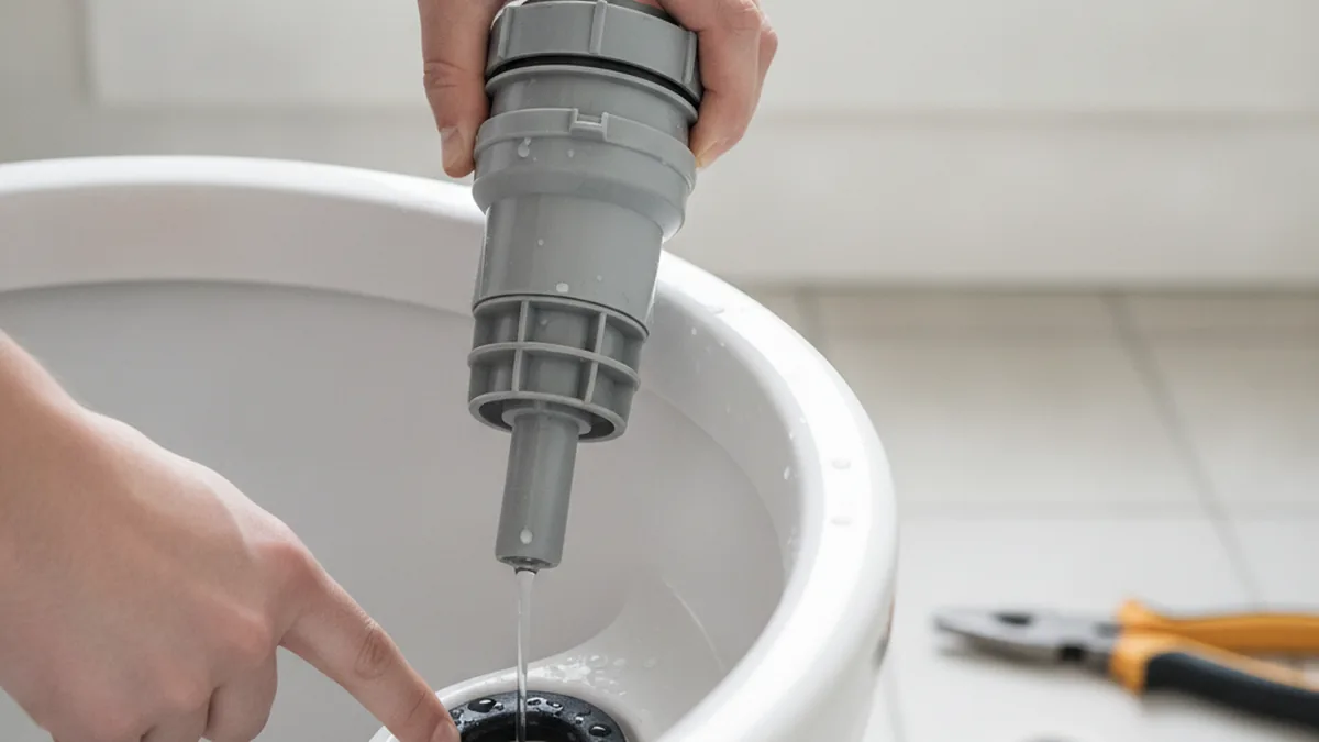 Chasse d'eau qui coule : comprendre et réparer simplement