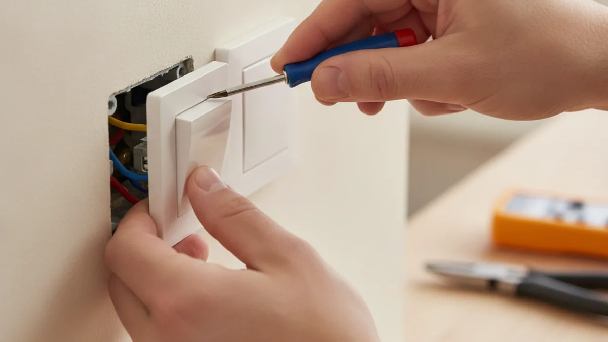 Comment démonter un interrupteur étape par étape sans stress