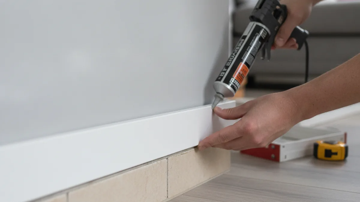 Comment recouvrir des plinthes en carrelage sans tout casser ?