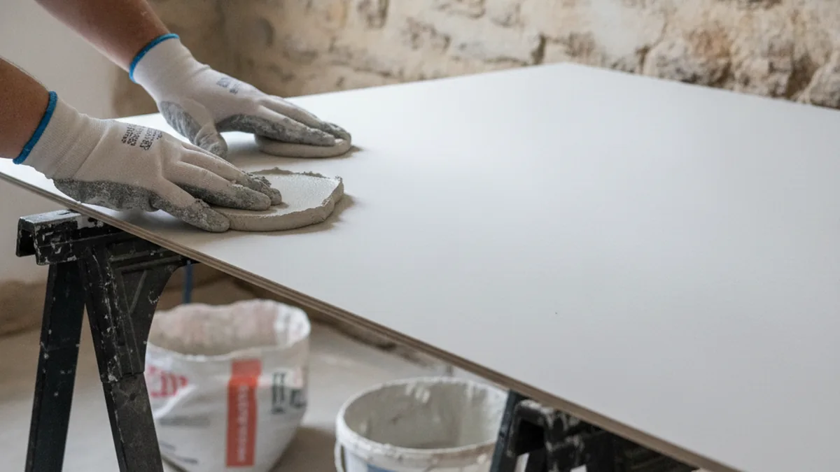 Comment réussir la pose collée du placo sur un mur irrégulier