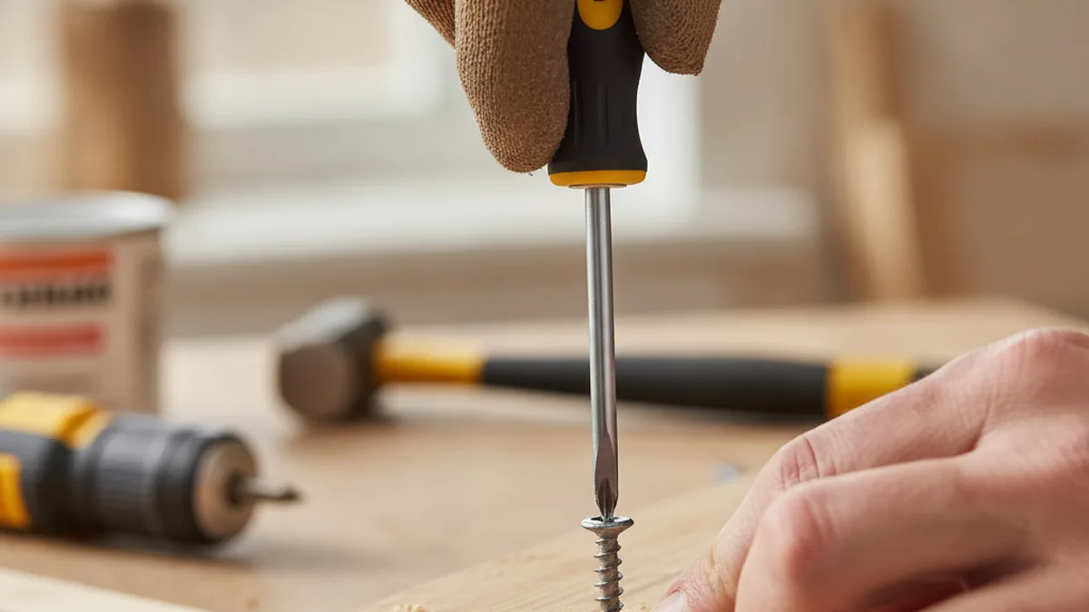 Comment serrer une vis qui tourne dans le vide bois : toutes les astuces de bricoleur