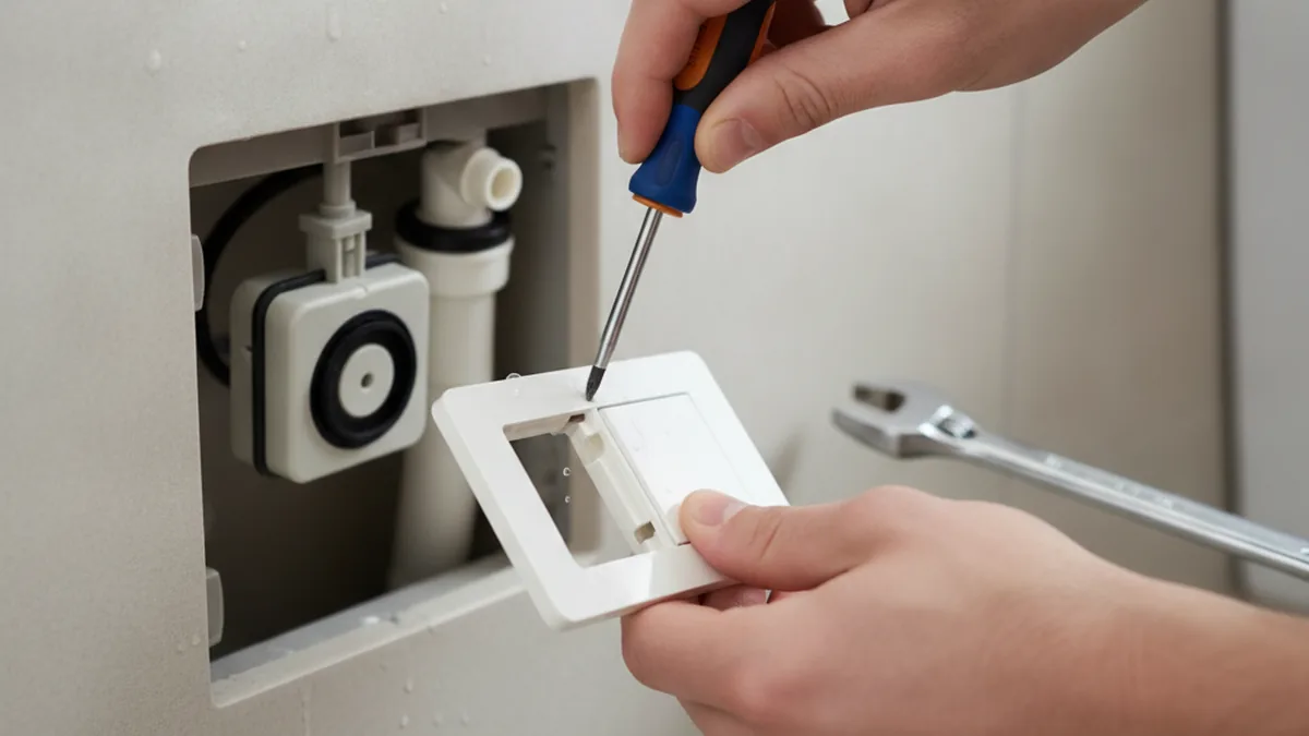 Démontage d'une chasse d'eau de wc suspendu : étapes et astuces pour réussir sans stress