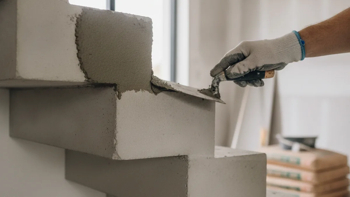 Escalier suspendu en béton : modernité, robustesse et personnalisation à la maison