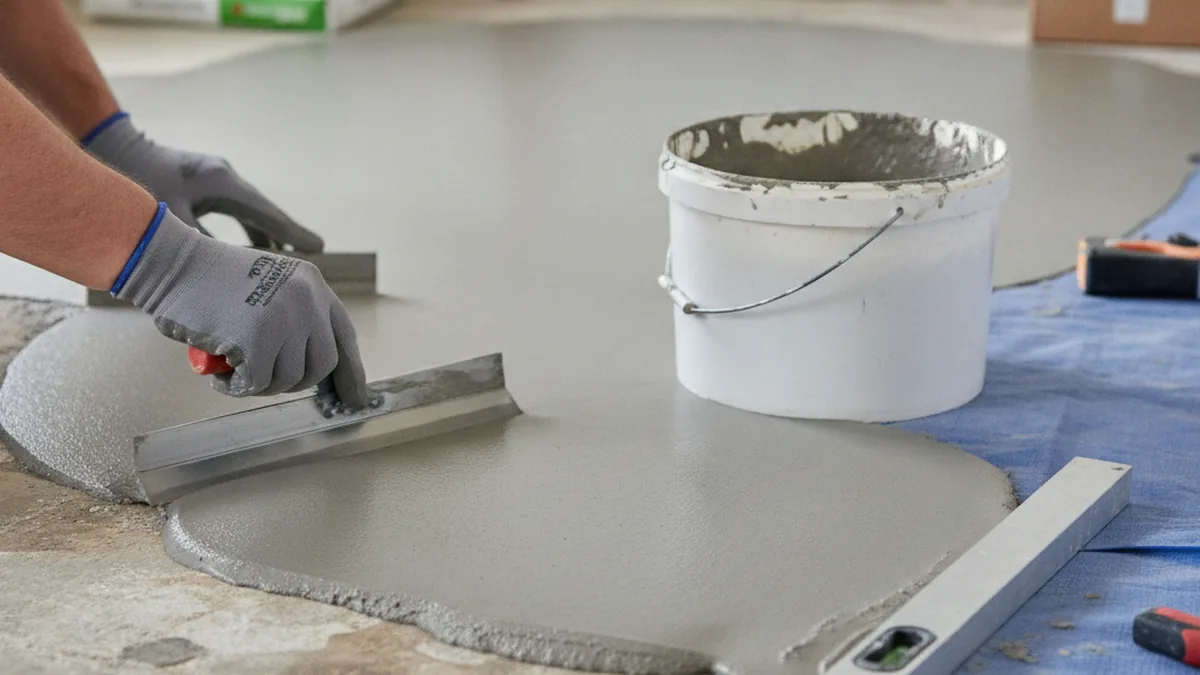 Faire un ragréage : réussir la rénovation d’un sol abîmé