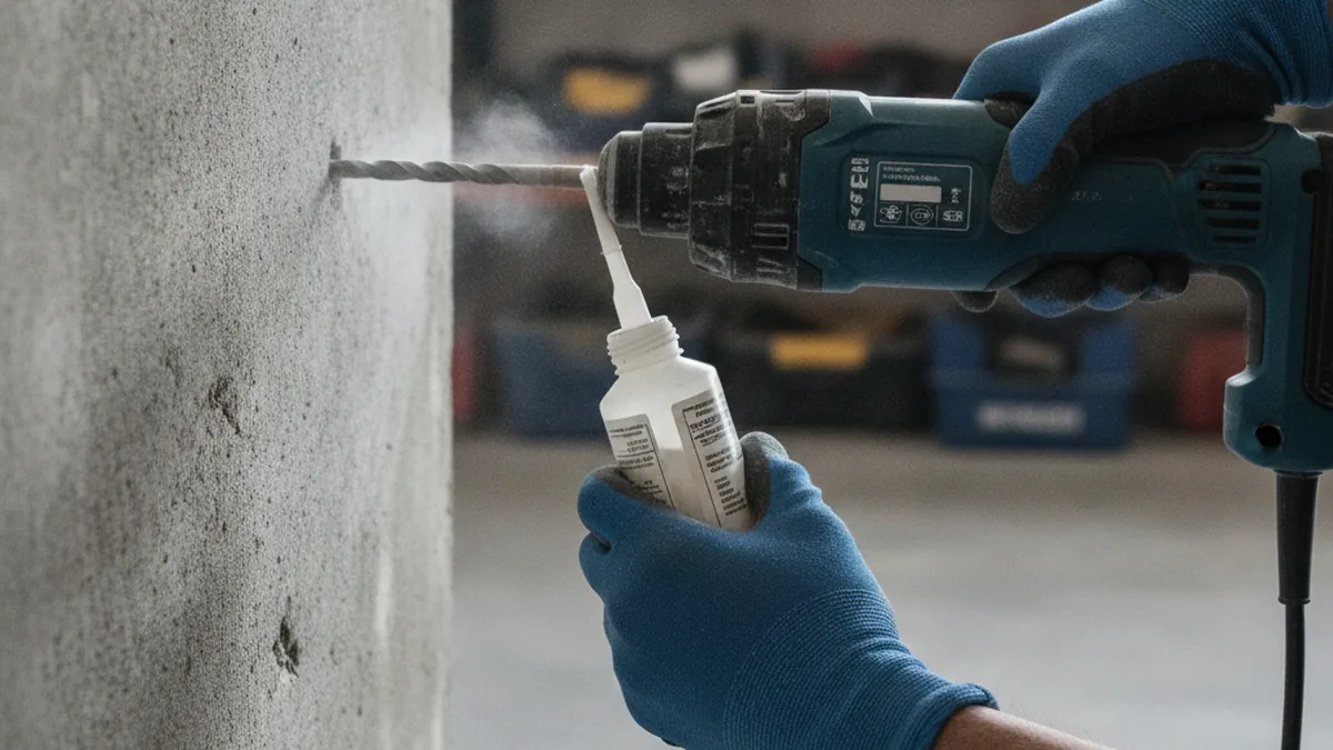 La fixation dans béton : réussir ses ancrages sans prise de tête