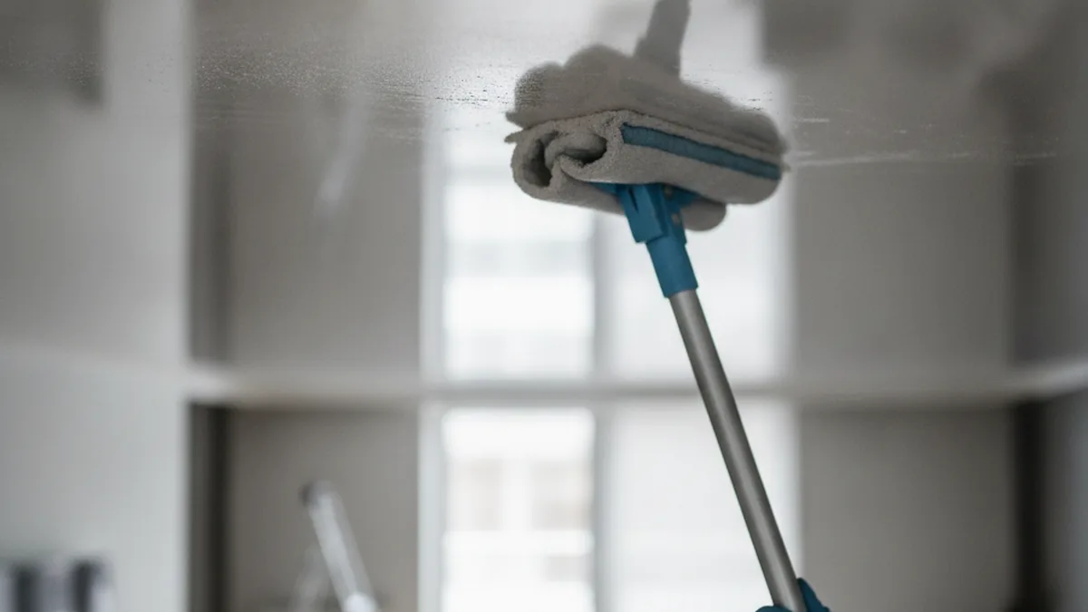 Nettoyer un plafond tendu sans stress : astuces pour un résultat impeccable