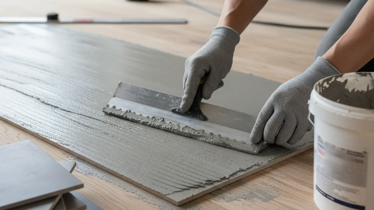 Poser du carrelage sur du bois : méthode facile pour un résultat durable