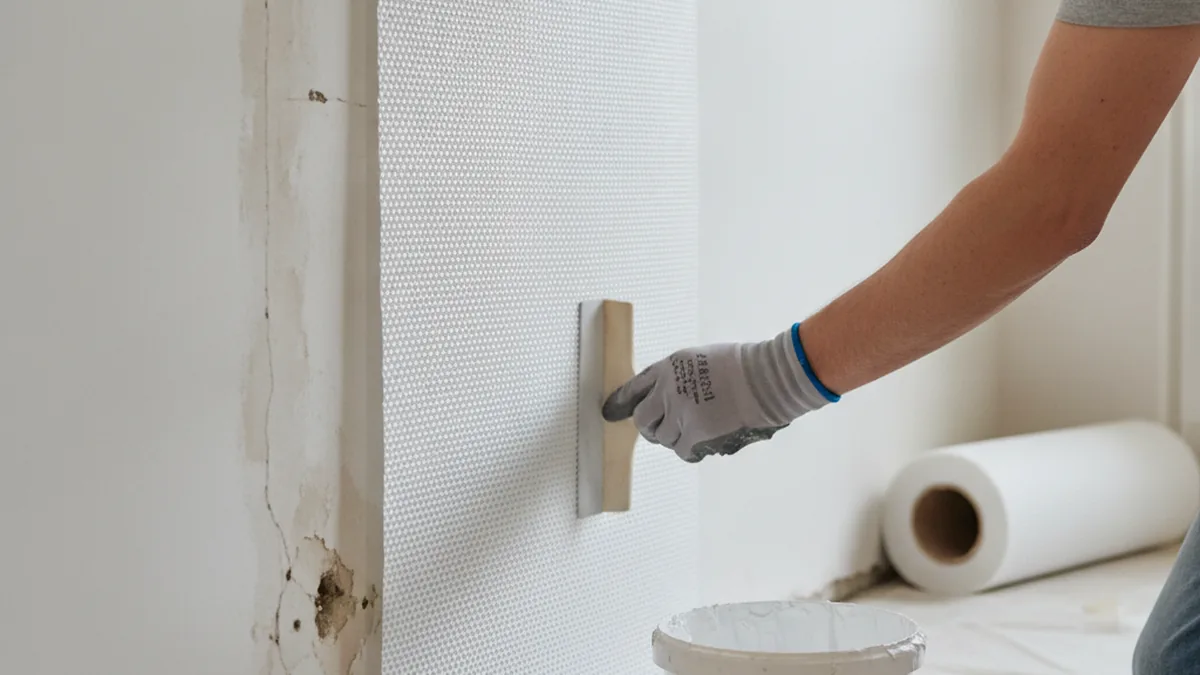 Réussir à poser de la fibre de verre sur un mur abîmé : conseils d’un bricoleur amateur
